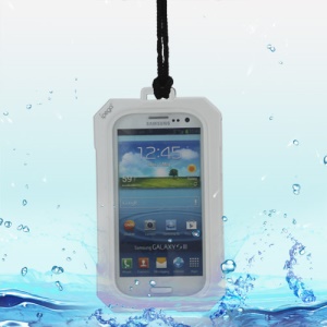 iPega Best Samsung Galaxy S 3 / III I9300 Waterproof Case for Life in Water Dirt Snow - White