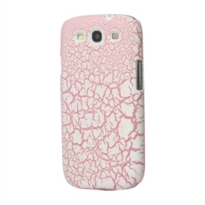 Snow Flake Rubberized Hard Case for Samsung Galaxy S 3 / III I9300 I747 L710 T999 I535 R530 - Pink