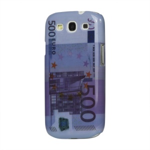 Vintage 500 Euro Plastic Case for Samsung Galaxy S 3 / III I9300 I747 L710 T999 I535 R530
