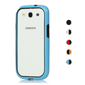 Plastic & TPU Hybrid Bumper Case for Samsung Galaxy S 3 / III I9300 I747 L710 T999 I535 R530