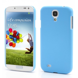 Oil Painting Durable Hard Shell Case for Samsung Galaxy S IV 4 i9500 i9505 - Baby Blue