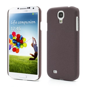 Quicksand Plastic Hard Case Shell for Samsung Galaxy S4 S IV i9500 i9505 - Coffee