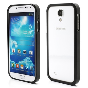 Aluminum Metal Slide-On Frame Bumper Case for Samsung Galaxy S IV S 4 i9500 i9502 i9505 - Black
