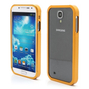 Aluminum Metal Slide-On Frame Bumper Case for Samsung Galaxy S IV S 4 i9500 i9502 i9505 - Gold