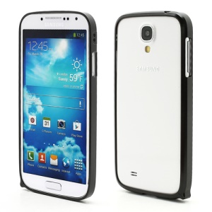 Slim Premium Aluminium Metal Bumper Case for Samsung Galaxy S4 i9500 i9502 i9505 - Black