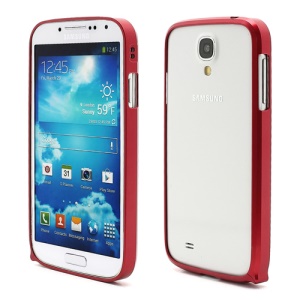 Slim Premium Aluminium Metal Bumper Case for Samsung Galaxy S4 i9500 i9502 i9505 - Red