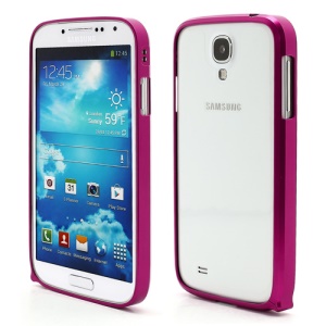 Slim Premium Aluminium Metal Bumper Case for Samsung Galaxy S4 i9500 i9502 i9505 - Rose