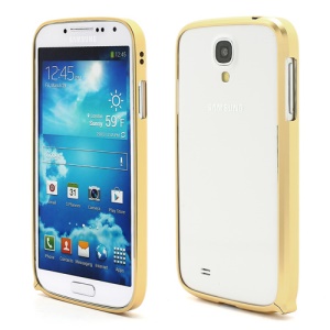 Slim Premium Aluminium Metal Bumper Case for Samsung Galaxy S4 i9500 i9502 i9505 - Light Yellow