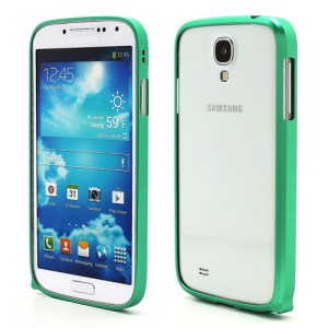 Slim Premium Aluminium Metal Bumper Case for Samsung Galaxy S4 i9500 i9502 i9505 - Green