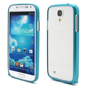 Slim Premium Aluminium Metal Bumper Case for Samsung Galaxy S4 i9500 i9502 i9505 - Baby Blue
