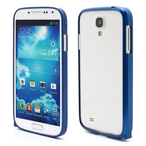 Slim Premium Aluminium Metal Bumper Case for Samsung Galaxy S4 i9500 i9502 i9505 - Dark Blue