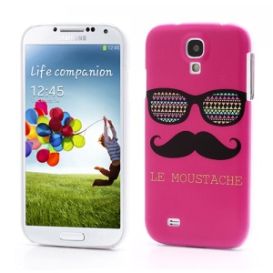 Rose Le Moustache Back Case Cover for Samsung Galaxy S4 S IV i9500 i9505