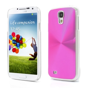 CD Veins Metal Aluminium Hard Case Shell for Samsung Galaxy S IV S4 i9500 i9505 - Rose