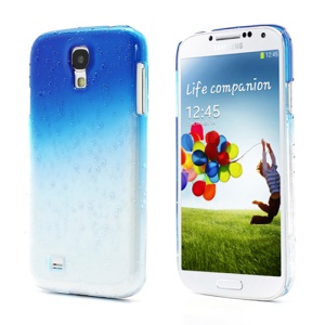 Rugged Raindrop Hard Case Cover for Samsung Galaxy S IV S4 i9500 i9505 - Dark Blue