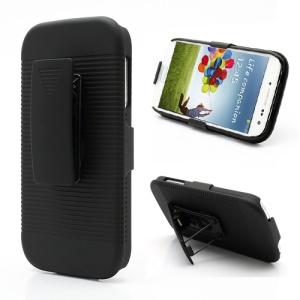2-in-1 Rotary Clip Belt Stand Holster Hard Case for Samsung Galaxy S4 IV i9500 i9505