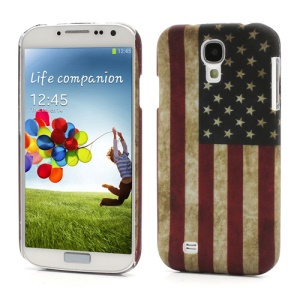 Retro United States American Flag Hard Case for Samsung Galaxy S 4 IV i9500 i9505