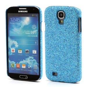 Glittery Sequins Hard Protective Case for Samsung Galaxy S IV S 4 i9500 i9502 i9505 - Light Blue