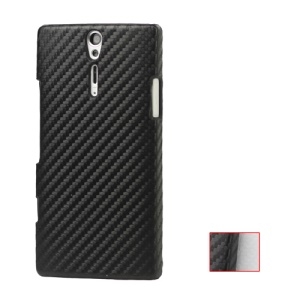 Carbon Fiber Hard Case for Sony Xperia S LT26i LT26a / Nozomi