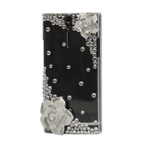 Deluxe Rose Diamond Hard Case for Sony Xperia S LT26i LT26a / Nozomi