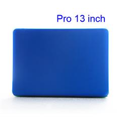 Snap-on Slim Crystal Case Cover for MacBook Pro 13.3 inch (A1278 Old Model) - Translucent Dark Blue