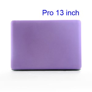 Snap-on Slim Crystal Case Cover for MacBook Pro 13.3 inch (A1278 Old Model) - Translucent Purple