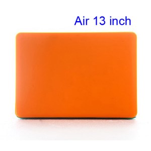 Crystal Hard Case Full Cover Skin for Macbook Air 13.3 - Translucent Orange