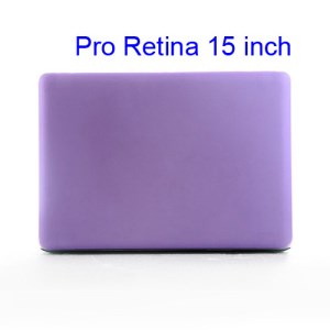 Crystal Protective Case Cover for Apple MacBook Pro 15.4 inch with Retina Display (A1398) - Translucent Purple