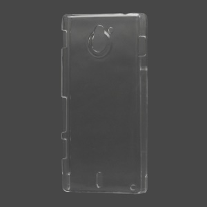 Ultra-thin Clear Crystal Case Cover for Sony Xperia Sola MT27i Pepper