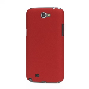 Quicksand Hard Plastic Case for Samsung N7100 Galaxy Note 2 / II - Red