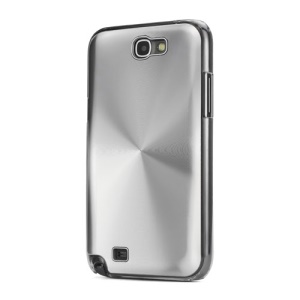 CD Veins Hard Protective Case for Samsung Galaxy Note 2 / II N7100 - Silver