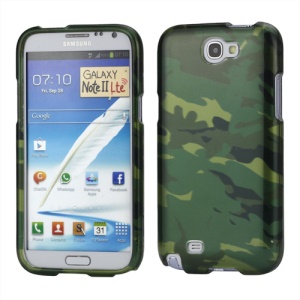 Camouflage Super Sleek Snap-On Protective Hard Case for Samsung Galaxy Note 2 / II N7100