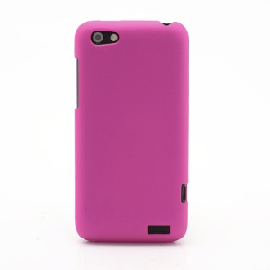 Rubberized Matte Hard Plastic Case for HTC One V T320e - Rose