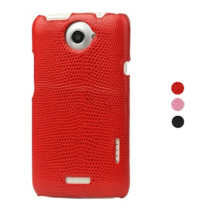Snake Skin Leather Hard Case for HTC One X S720e / One XL / One X Plus
