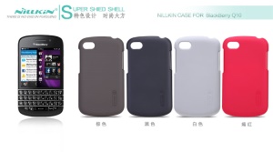 NILLKIN Super Frosted Hard Case with Screen Protector for BlackBerry Q10