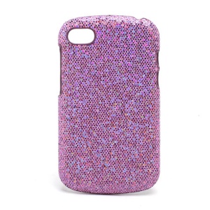 Glittery Sequins Hard Protective Case for BlackBerry Q10 - Light Purple