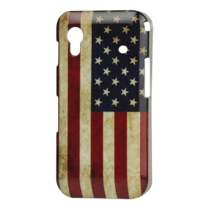 Retro USA American Flag Hard Case for Samsung Galaxy Ace S5830