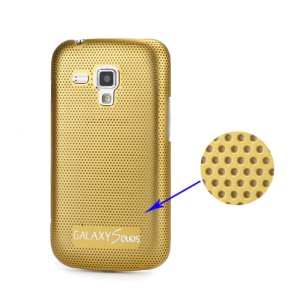 Premium Slim Metal Mesh Hard Case for Samsung Galaxy S Duos S7562
