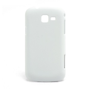 Slim Rubber Matte Hard Case Cover for Samsung Galaxy Trend II Duos S7572 S7570 - White