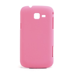 Slim Rubber Matte Hard Case Cover for Samsung Galaxy Trend II Duos S7572 S7570 - Pink