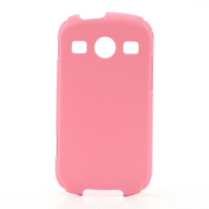 Rubberized Hard Plastic Case Cover for Samsung S7710 Galaxy Xcover 2 - Pink