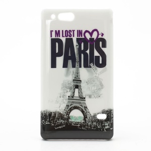 Paris Eiffel Tower Glossy Hard Case for Sony Xperia Go ST27i ST27a