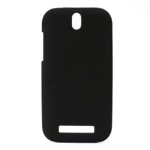 Rubberized Hard Plastic Case Shell for HTC Desire SV T326e - Black