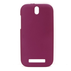 Rubberized Hard Plastic Case Shell for HTC Desire SV T326e - Rose