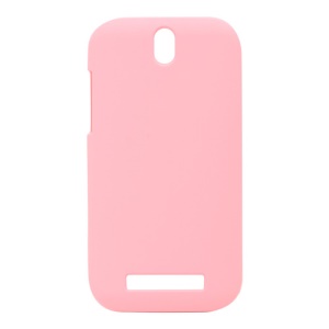 Rubberized Hard Plastic Case Shell for HTC Desire SV T326e - Pink
