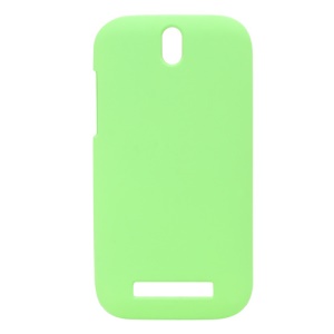 Rubberized Hard Plastic Case Shell for HTC Desire SV T326e - Green