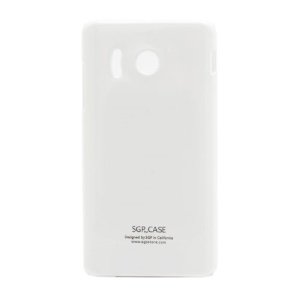 Ultra Thin Glossy SGP Case Cover for Huawei Ascend Y300 U8833 - White