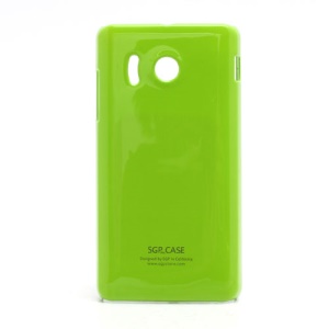 Ultra Thin Glossy Plasitc SGP Case Cover for Huawei Ascend Y300 U8833 - Green