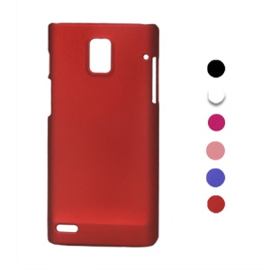 Rubberized Frosted Hard Case for Huawei U9200 Ascend P1