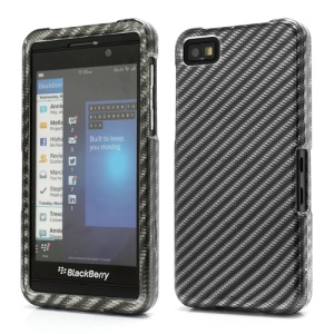 Gloosy Twill Grain Snap-On Hard Plastic Cover Case for BlackBerry Z10 BB 10