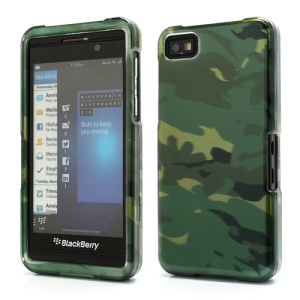 Camouflage Snap-On Combo Hard Case Shell for BlackBerry Z10 BB 10